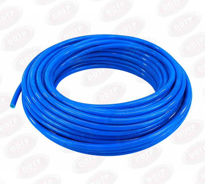 Blue Nylon Tubing Air Brake 1/4" 100 FT