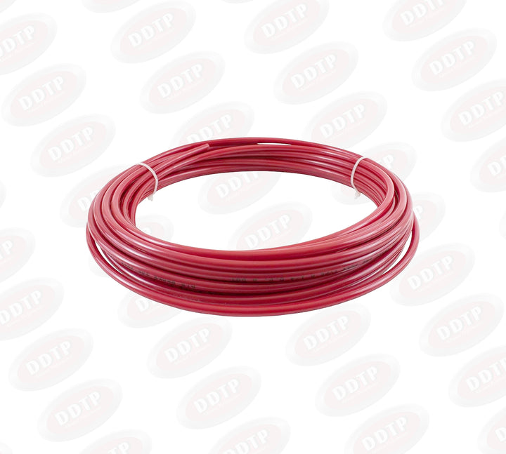 Red Nylon Tubing (Air Brake) 3/8" 100 FT