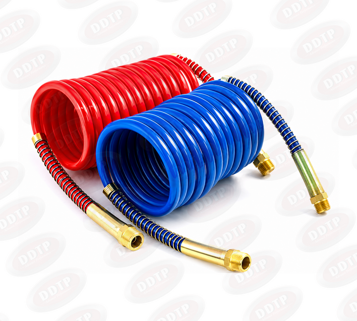 Coiled Air Set 12' With 6" Leads 1/2" NPT