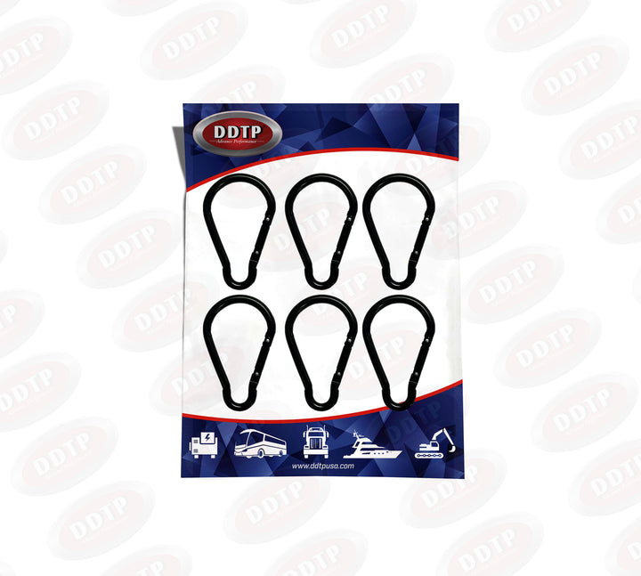 Carabiner Heavy Duty 3 1/2" x 2" Set of 6 ( 451096DSET )