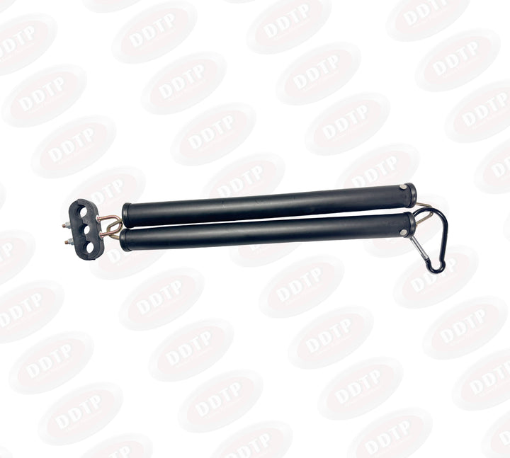 16" HD Dual Tracker Tender Springs Kit for 3 in 1 Air Line Hose (Clip, Covers and 3-Hose Holder))