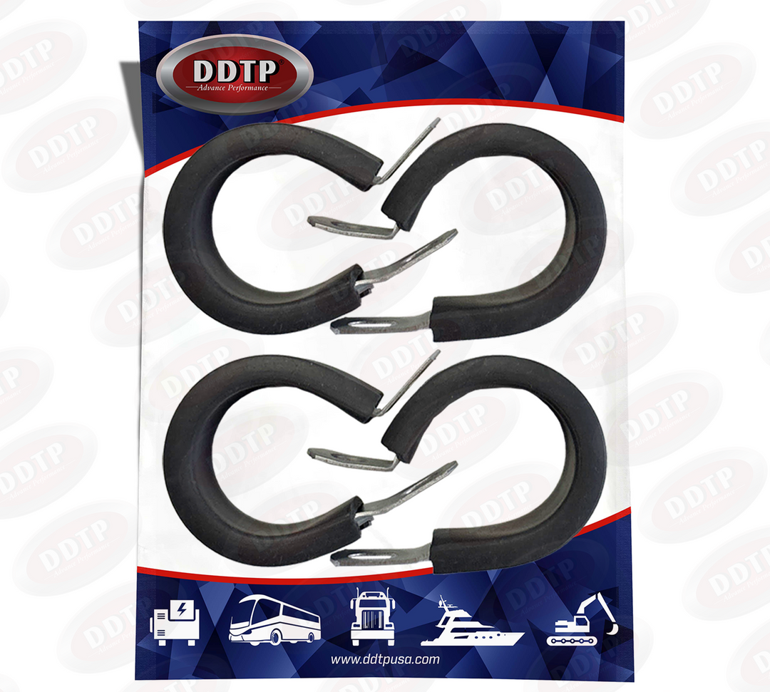 Rubber Clamp 1/4" x 1/4" (Set of 4)