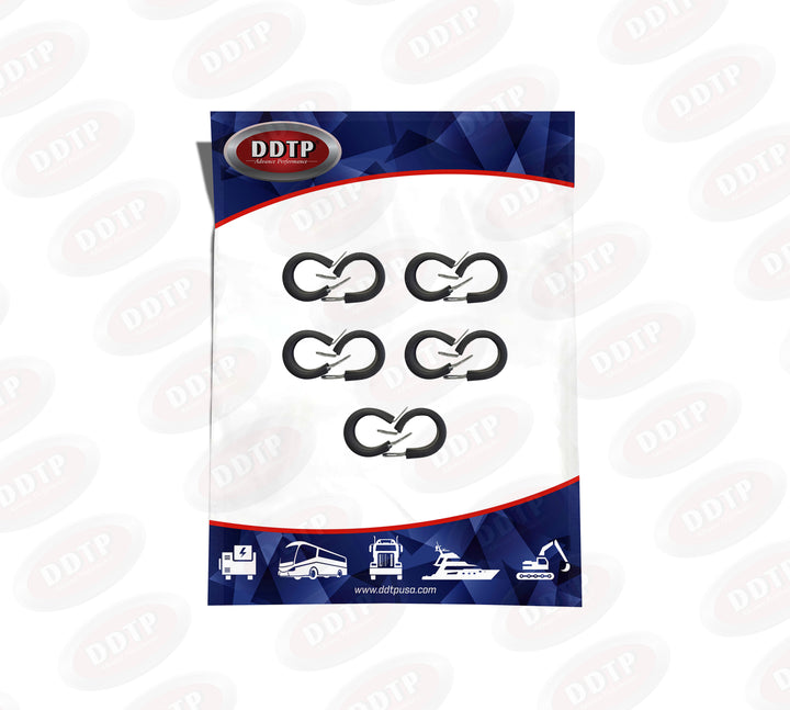 Rubber Clamp 1/4" x 5/8" (Set of 10)