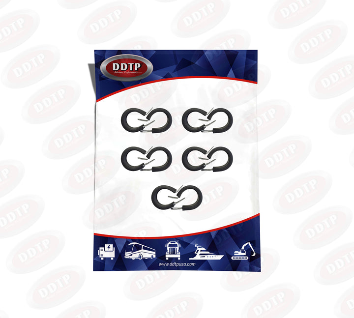 Rubber Clamp 1/4" X 3/4" (Set of 10)