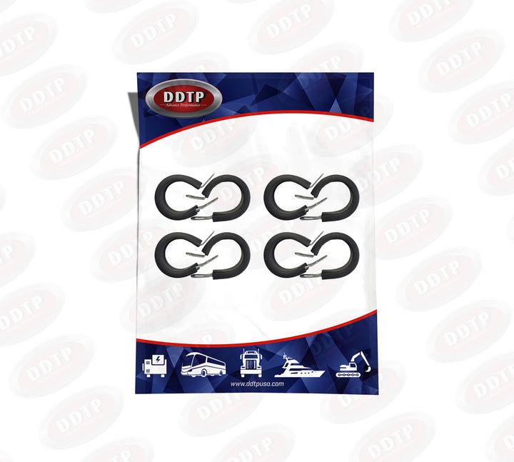 Rubber Clamp 1/4" X 1" (Set of 8)
