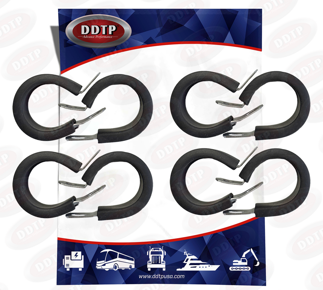 Rubber Clamp 1/4" X 1" (Set of 8)