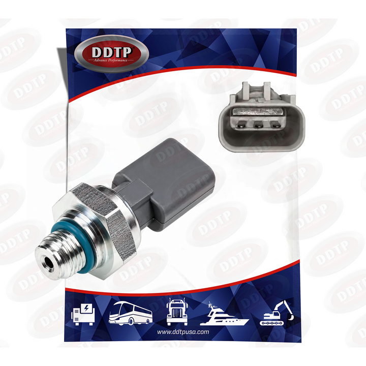 Fuel Pressure Sensor Cummins ISB, QSB & ISX15 EPA13 2007-2016