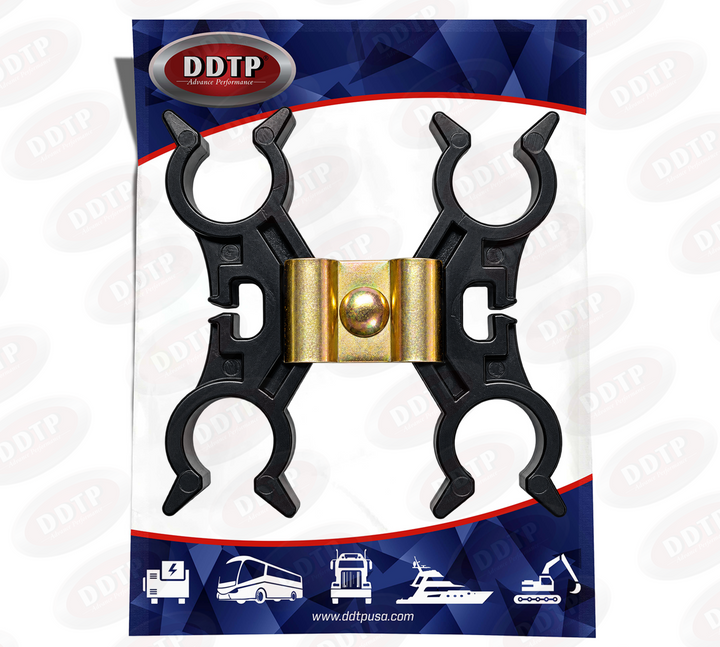 Separador de manguera de 4 orificios de 3/8" (4X663838D)