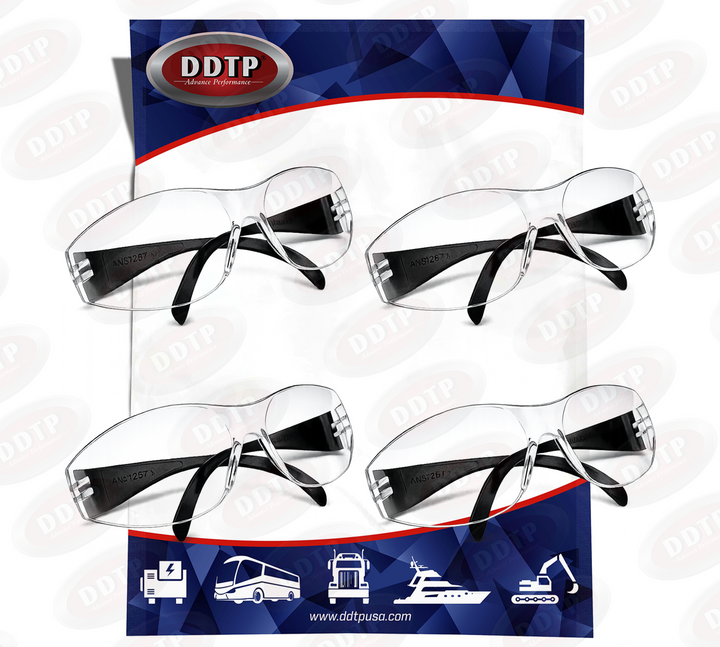 Panther Safety Glasses (Set of 4)