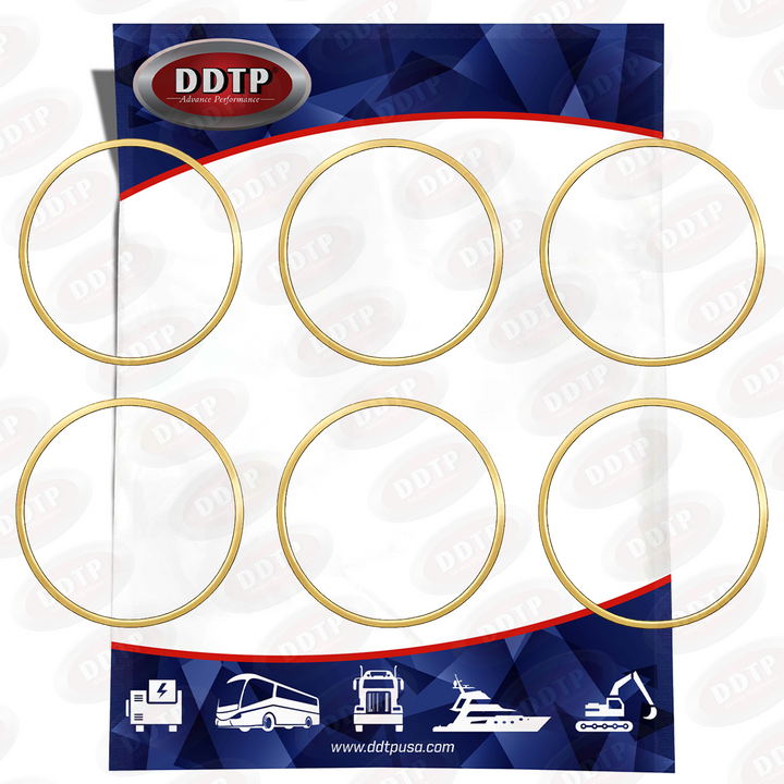 Shim - Liner - 0.020 Cummins ISX (Set of 6)