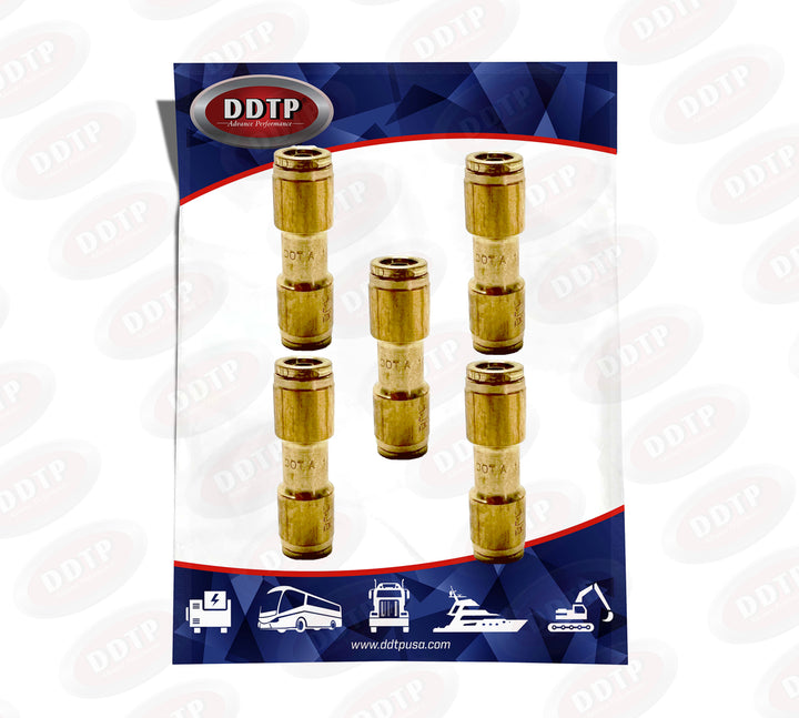 Tube Union 1/4" OD (Set of 5)