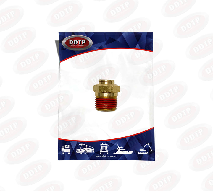 Male Connector 3/8" OD x 1/2" NPT