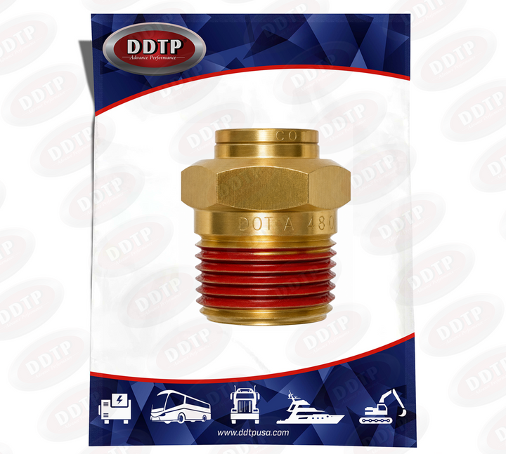 Conector macho de 3/8" de diámetro exterior x 1/2" NPT