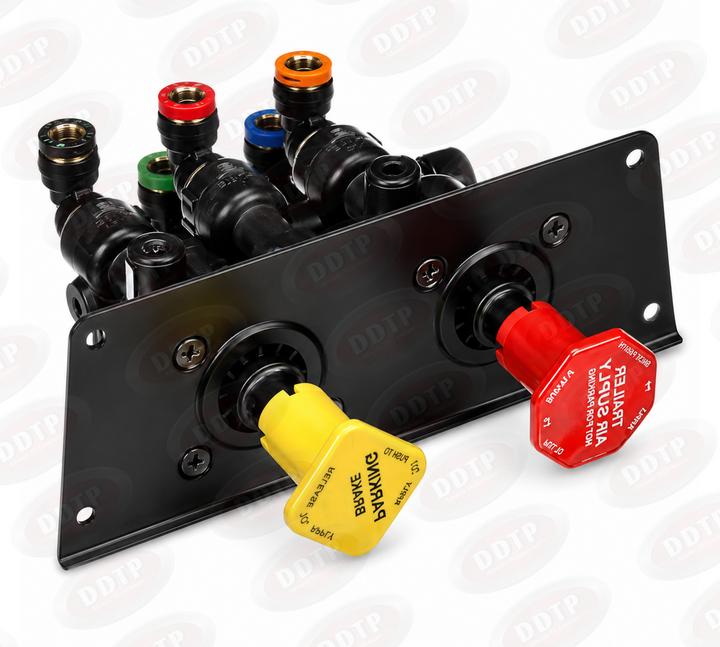 MV-3 Dash Control Valve Module With Quick Connect 90° Fittings