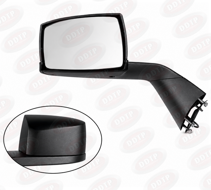Black Right Hand Volvo Hood Mirror with Mounting Kit 2004-2014