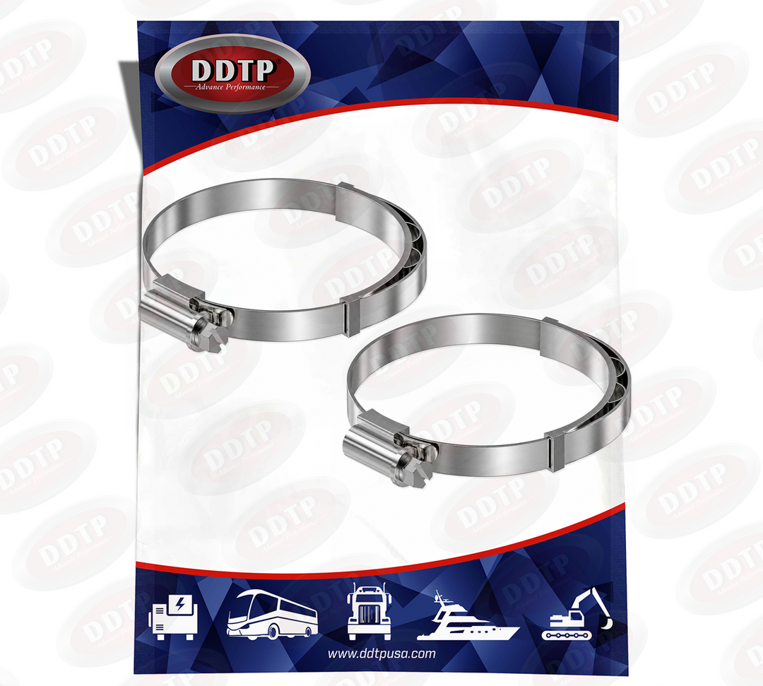 Hose Clamp EGR  Detroit Diesel DD13 & DD15 (Set of 2)