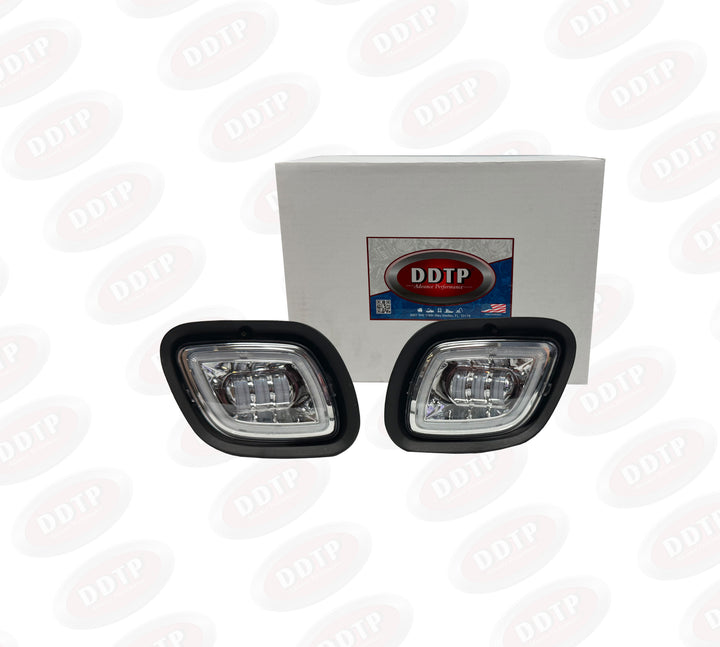 LED Fog Light Set (RH + LH)(Freightliner Cascadia 08+)(A06-51909-000, A06-51909-001)(A06-51909)