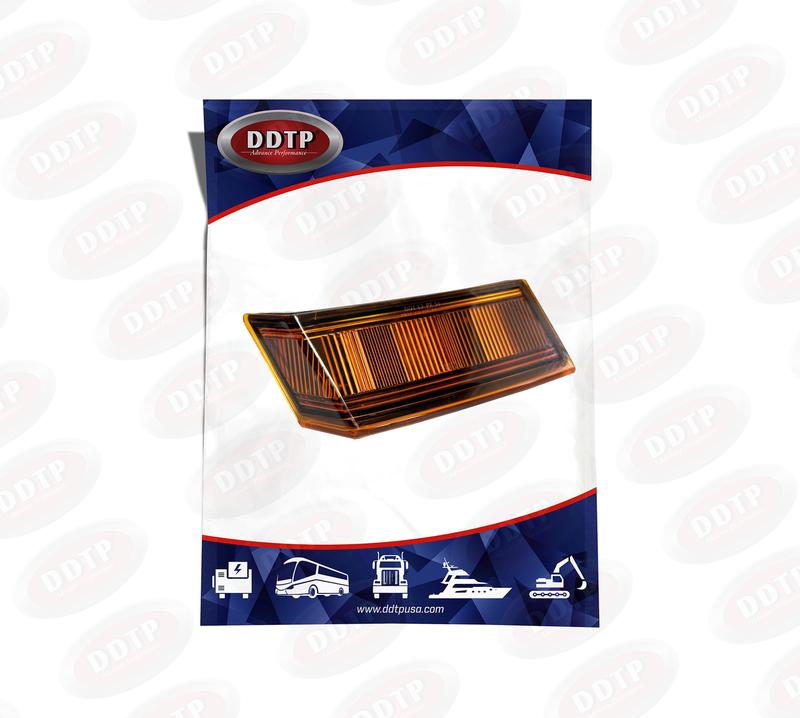 DDT Dramatic 480° SPLASH 2012 Amber LED Lamp Turn Signal LH (Cascadia) – DDTP STORE ONLINE