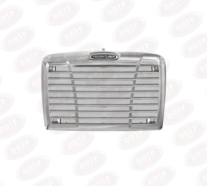 Chrome Grille-Hood with Logo and Bug Screen (Freightliner, Century)
