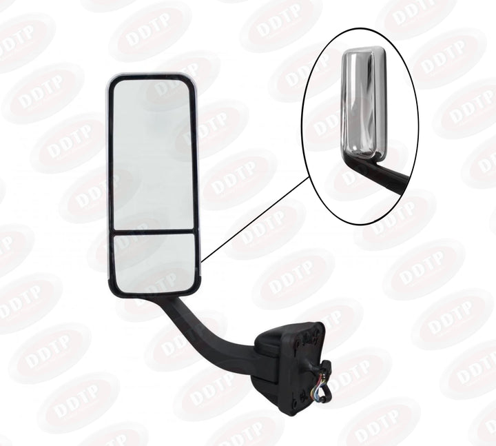 Door Mirror Assembly Chrome Right Hand (Freightliner Cascadia 2008-2017)