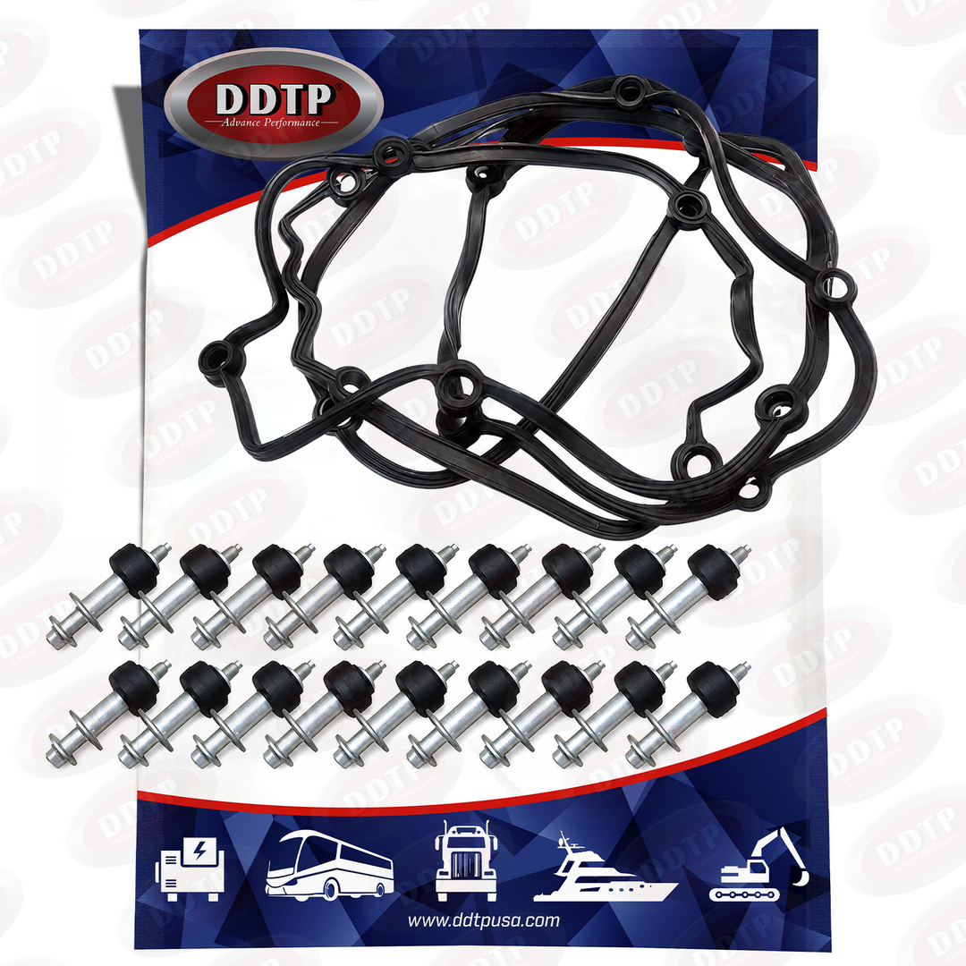 Conjunto de perno aislador del cárter de aceite con kit de junta DD15 (A4720140583)