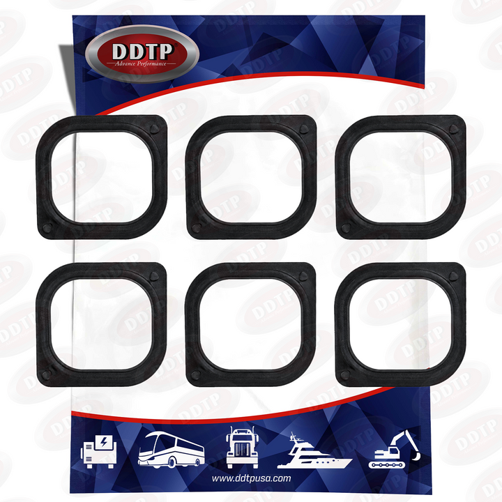 Set of 6 Seal Intake Manifold Detroit Diesel DD15