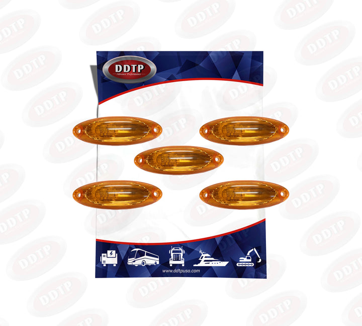 Luz LED ámbar para cabina (Cascadia 14-17) (juego de 5)
