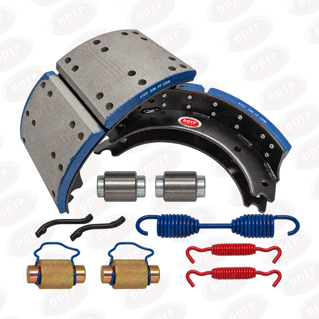 Heavy Duty Brake Shoe Assembly Kit With Hardware Kit 23,000 Pounds