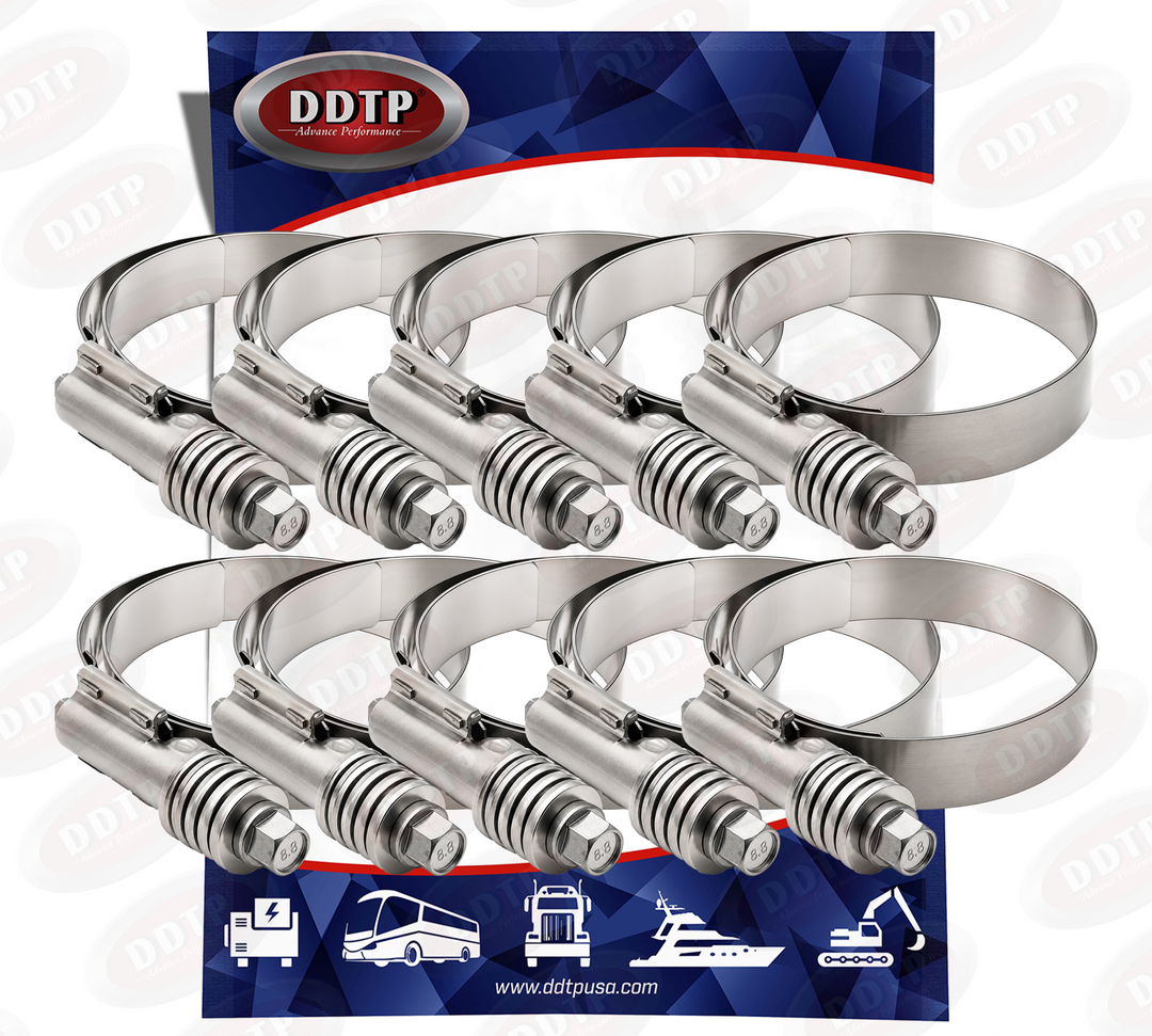 Clamp CT 300SS 5/8 Band 2 3/4 to 3 5/8 (75 in-lbs)(70-92MM)(CT 350 L SS)(Set of 10)