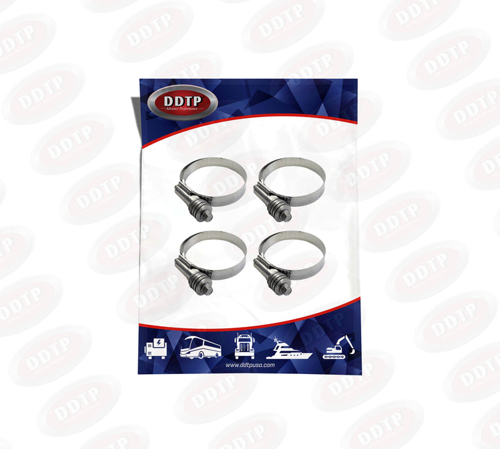 Clamp CT 300SS 5/8 Band 2 3/4 to 3 5/8 (75 in-lbs)(70-92MM)(CT 350 L SS)(Set of 4)