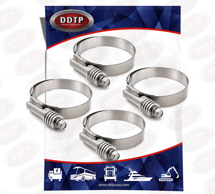 Clamp CT 300SS 5/8 Band 2 3/4 to 3 5/8 (75 in-lbs)(70-92MM)(CT 350 L SS)(Set of 4)