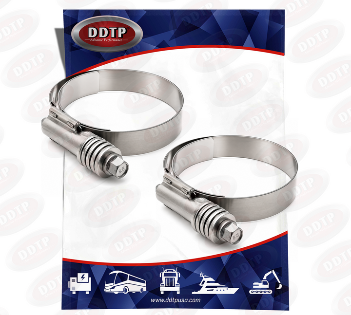 Clamp CT 300SS 5/8 Band 1 1/4 to 2 1/8 (75 in-lbs)(CT 200 L SS)(Set of 2)