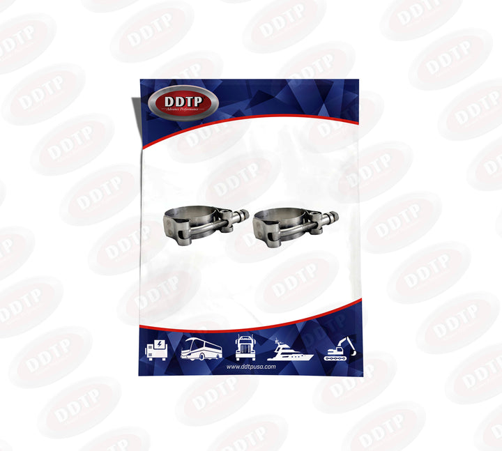 Clamp T-Bolt 300SS 3/4 Band 3 1/2 to 3 64/79 (75 in-lbs)(TB 350 SS)(Set of 2)