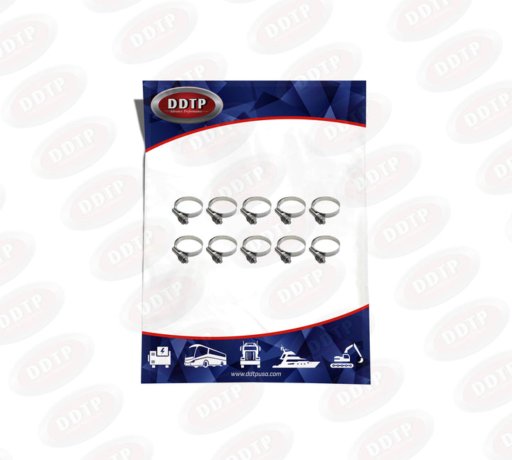 Clamp 300SS 5/16 Band 5/16 to 3/4 (10-15 in-lbs) (Set of 10)
