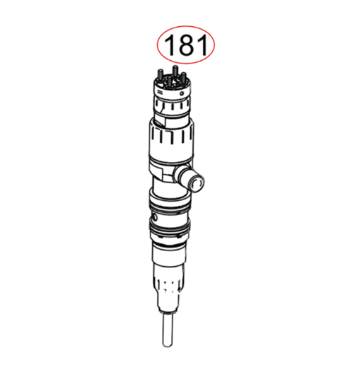 Remanufactured Injector ASM DD15 906+ (RA4600701387)