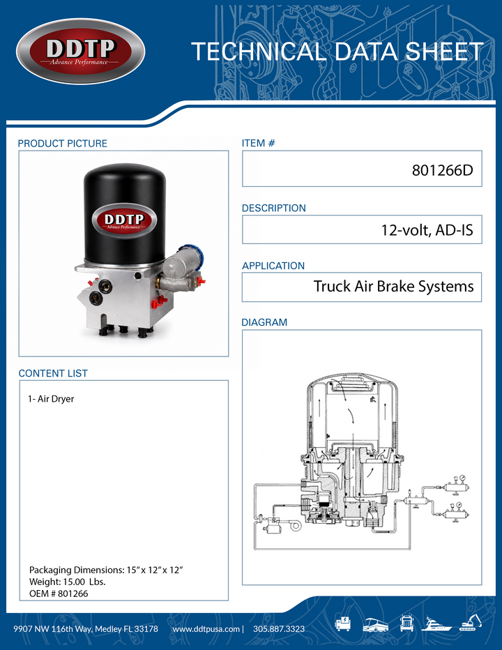 Air Dryer for AD-IS