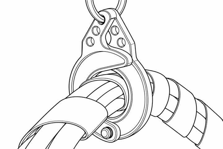 Clamp for Hydraulic Hose & Wraps