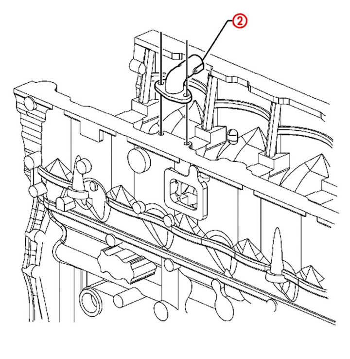 Oil Pressure Regulator Valve Detroit Diesel S60 (23512901)