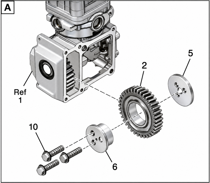 New Air Compressor, Navistar Maxxforce G11, G13