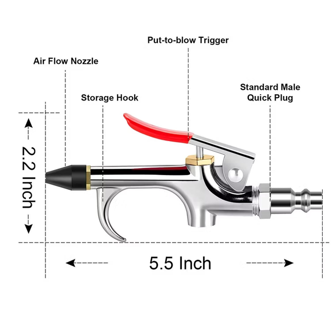 Air Seat Blow Gun