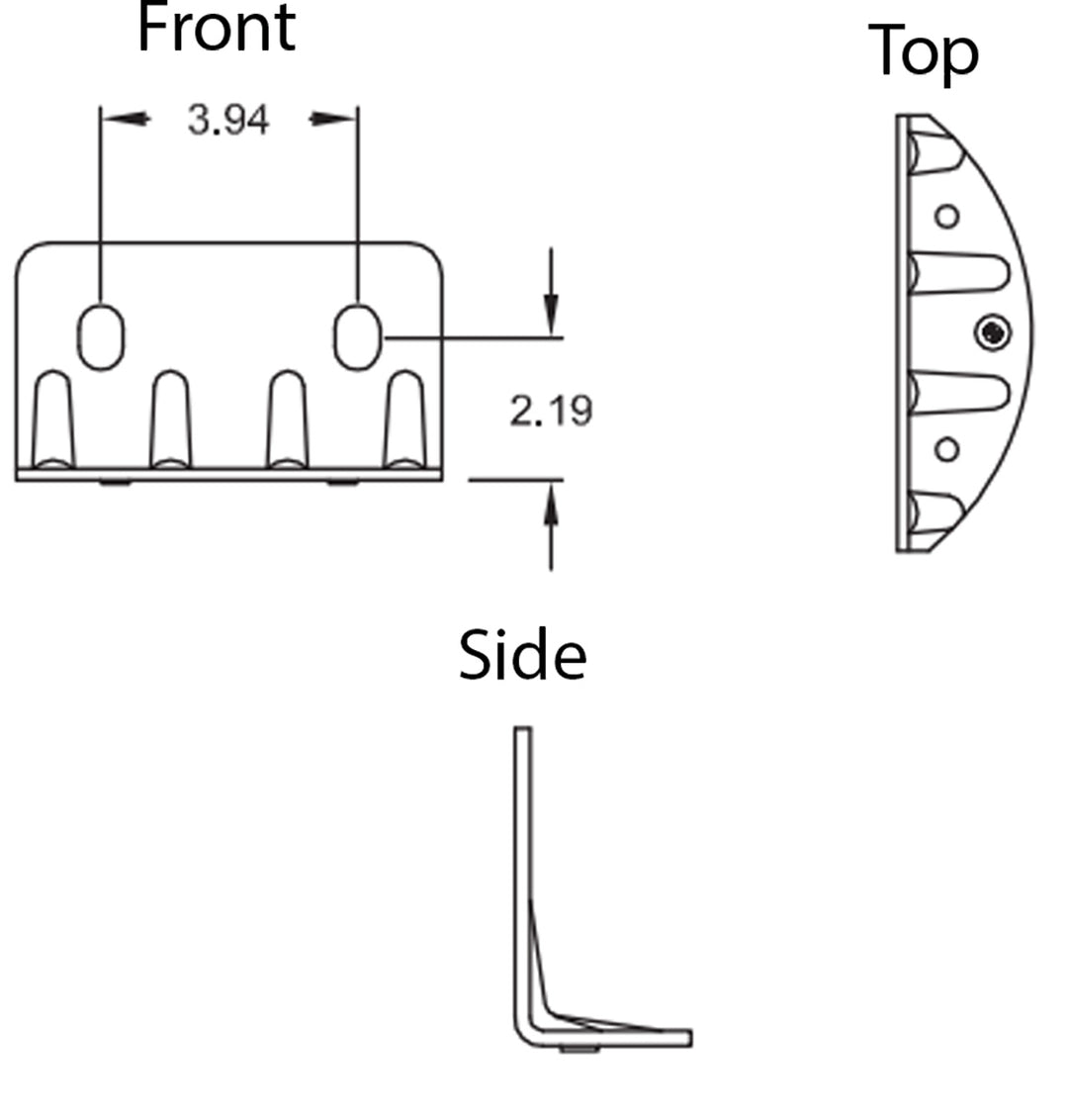 Soporte de montaje del resorte neumático (9781D, W01-358-9781, 1R12-603)