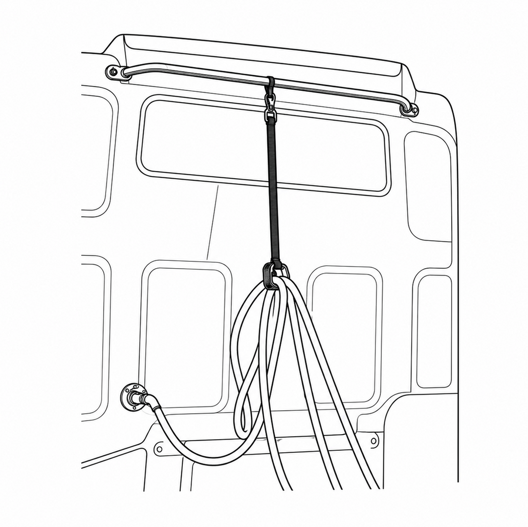 Kit de reemplazo de barra deslizante Tender con resorte de 20"