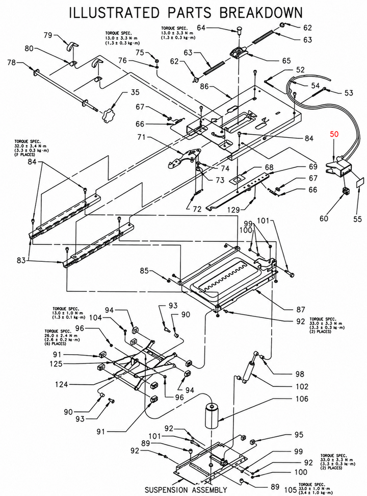 Left Hand Air Valve with Lumbar, Seat Air Suspension Control