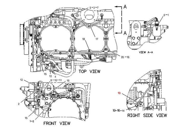 Sensor Oil Pressure CAT (3406E, C10, C12)(161-9930, 111-2350)