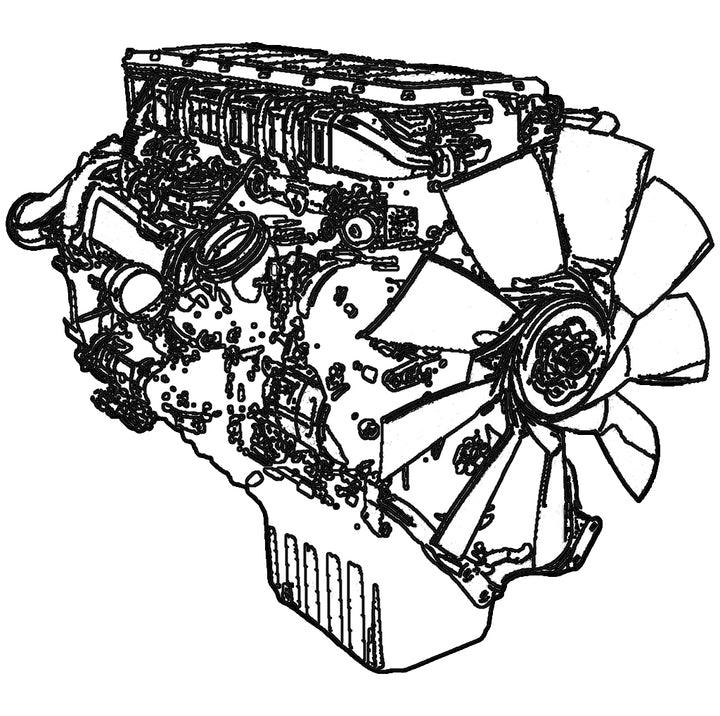 Complete Overhaul Kit Detroit Diesel DD15 906 Engine