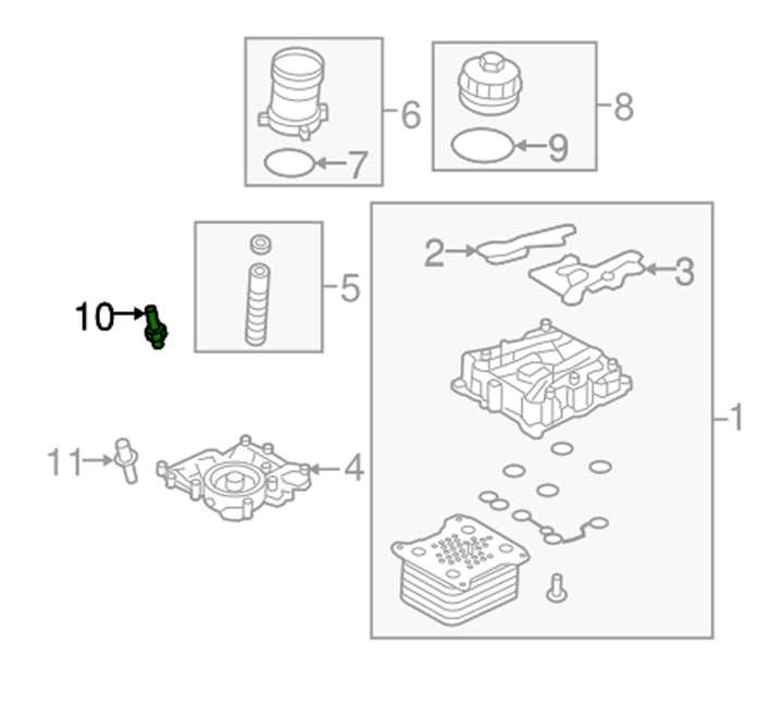 Sensor Manifold Absolute Pressure (MAP) International (07-11)