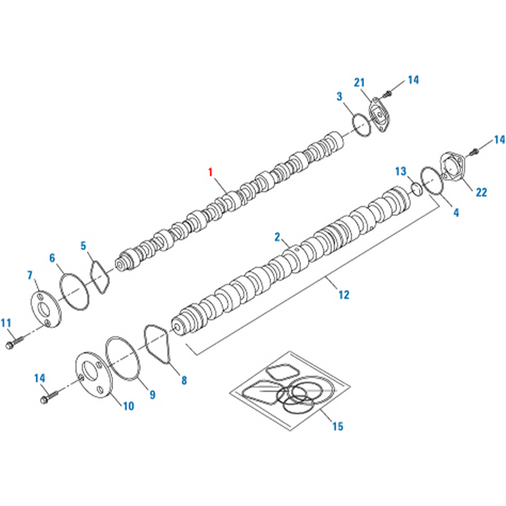 Dual Overhead Camshaft Valve Cummins ISX15 & QSX