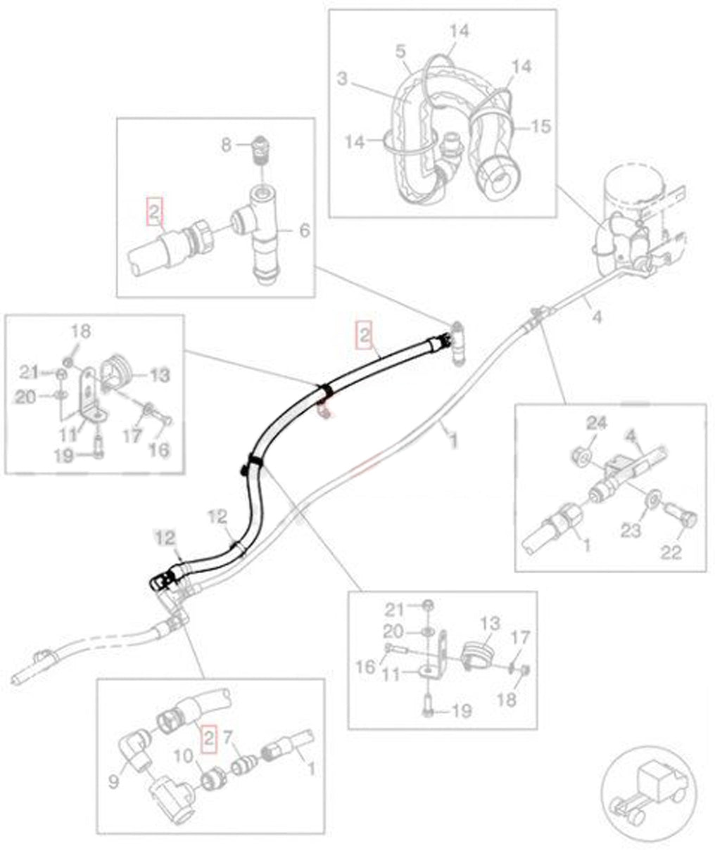 Manguera de descarga para compresor de aire con conector giratorio hembra de 5/8" en ambos extremos, 84"