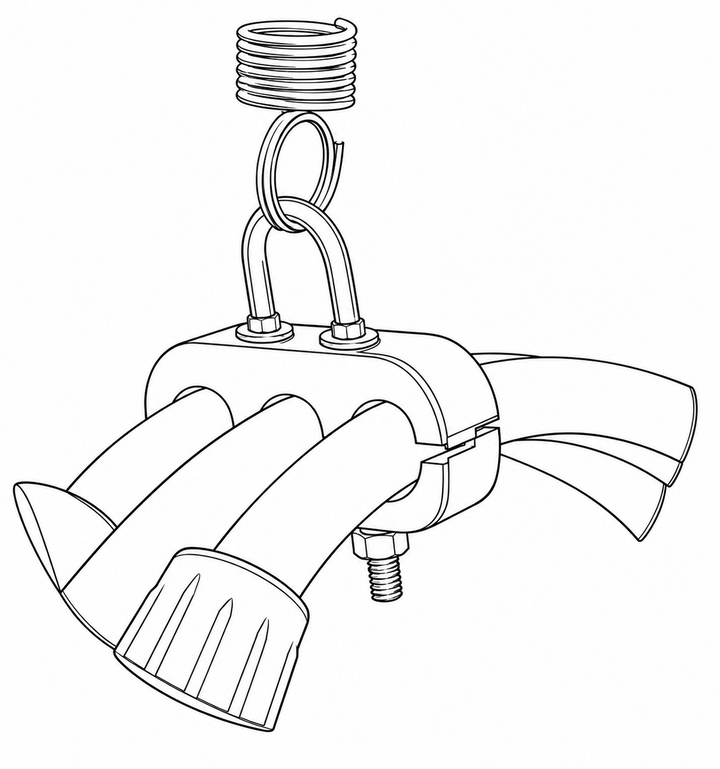 Kit de resorte de soporte de 15" (451052DKIT)