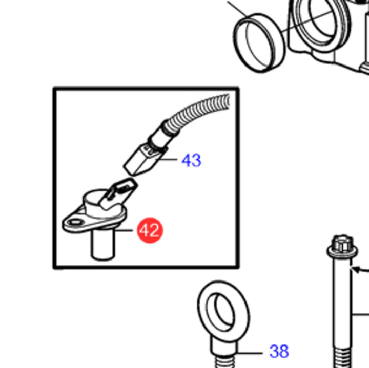 Crank Speed Sensor (Mack, Volvo)(D11, D13, MP7, MP8)(08-22)